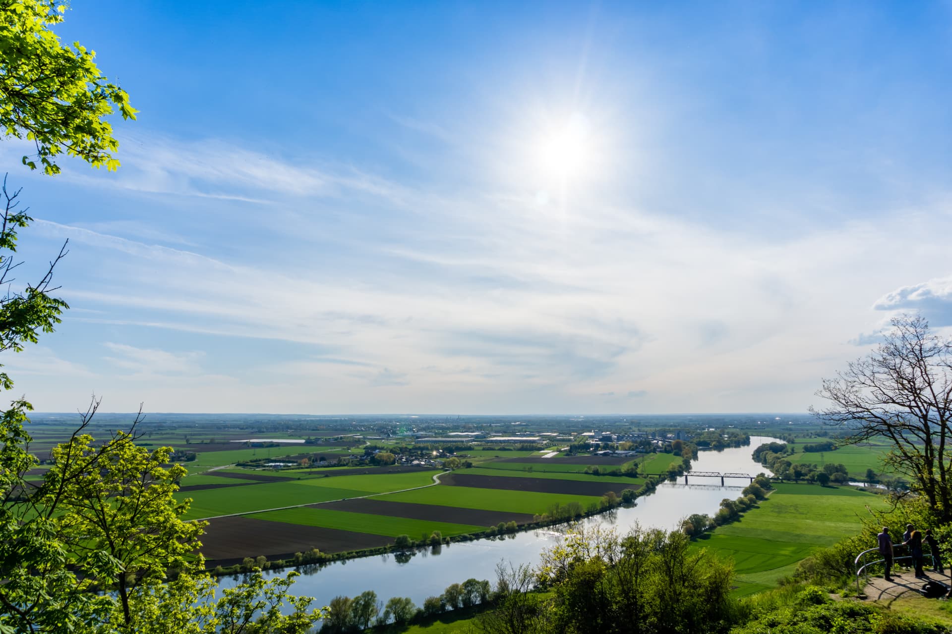 Die Donau bei Straubing